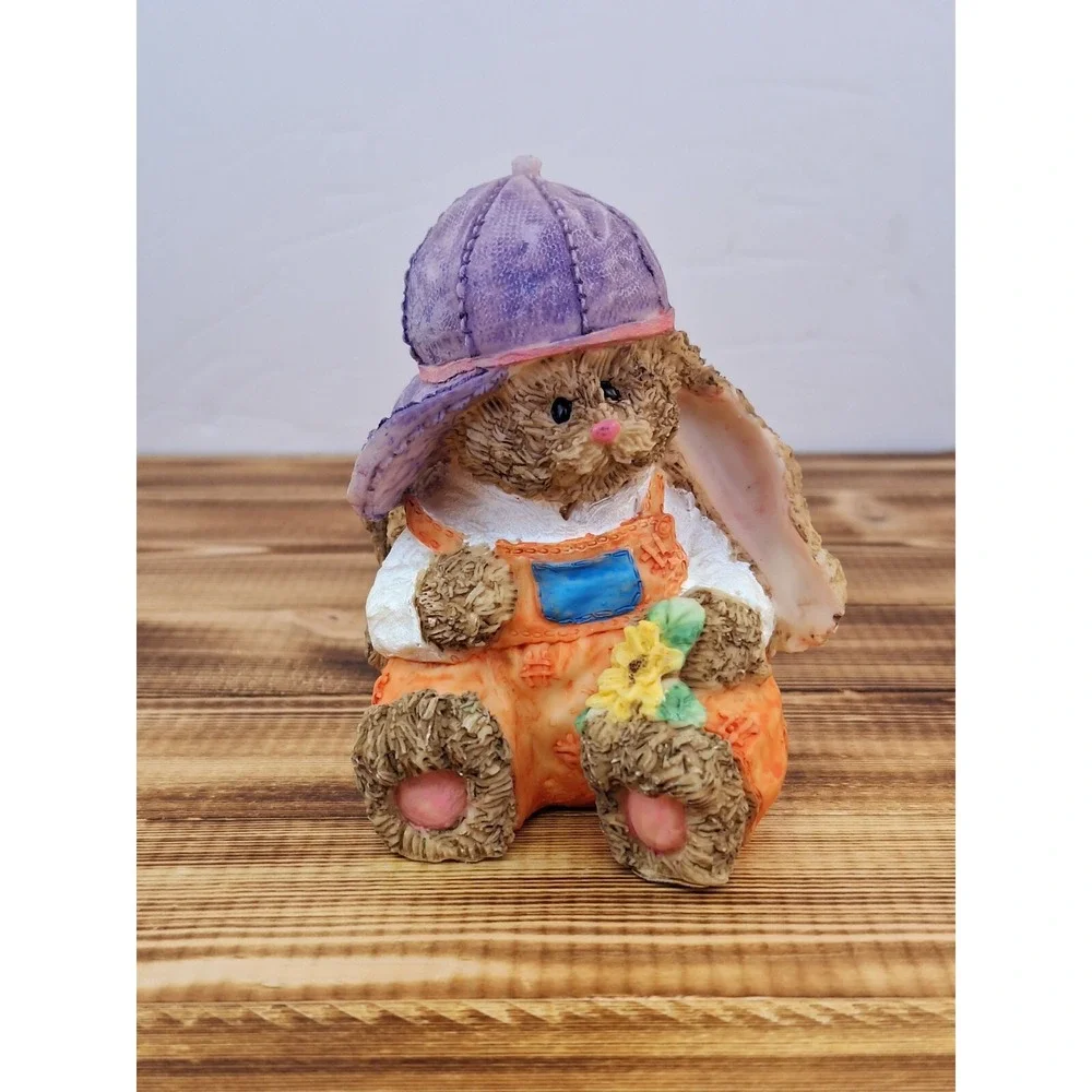 Easter Bunny Village Figurines Bunny Rabbit Accessories Spring‎ Decor